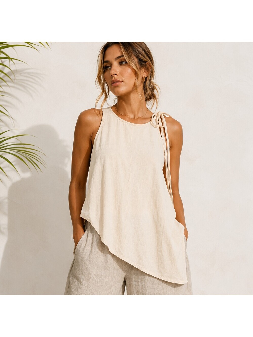 Zara Asymmetrical Top XL